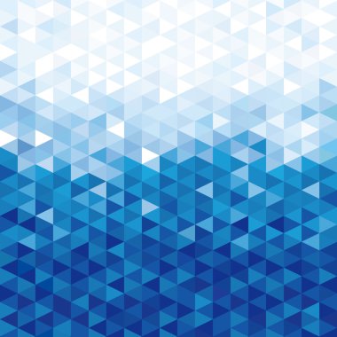 mavi kristal arka plan