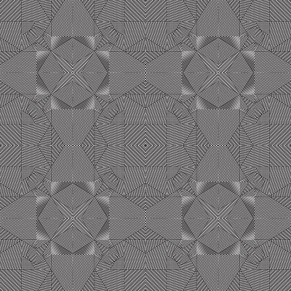 Fond guilloché, ligne linéaire abstraite motif sans couture . — Image vectorielle