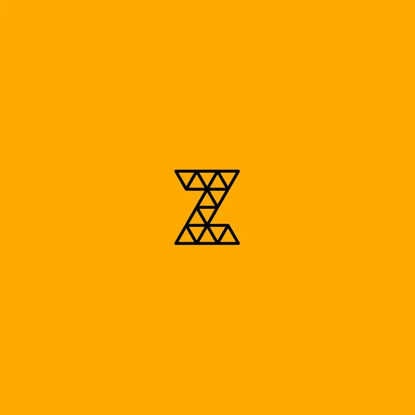 Logo Z.  Z monogram. — Stockvector