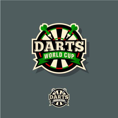  Dart logosunu görmeniz gerekir. Dart Dünya Kupası amblemi.