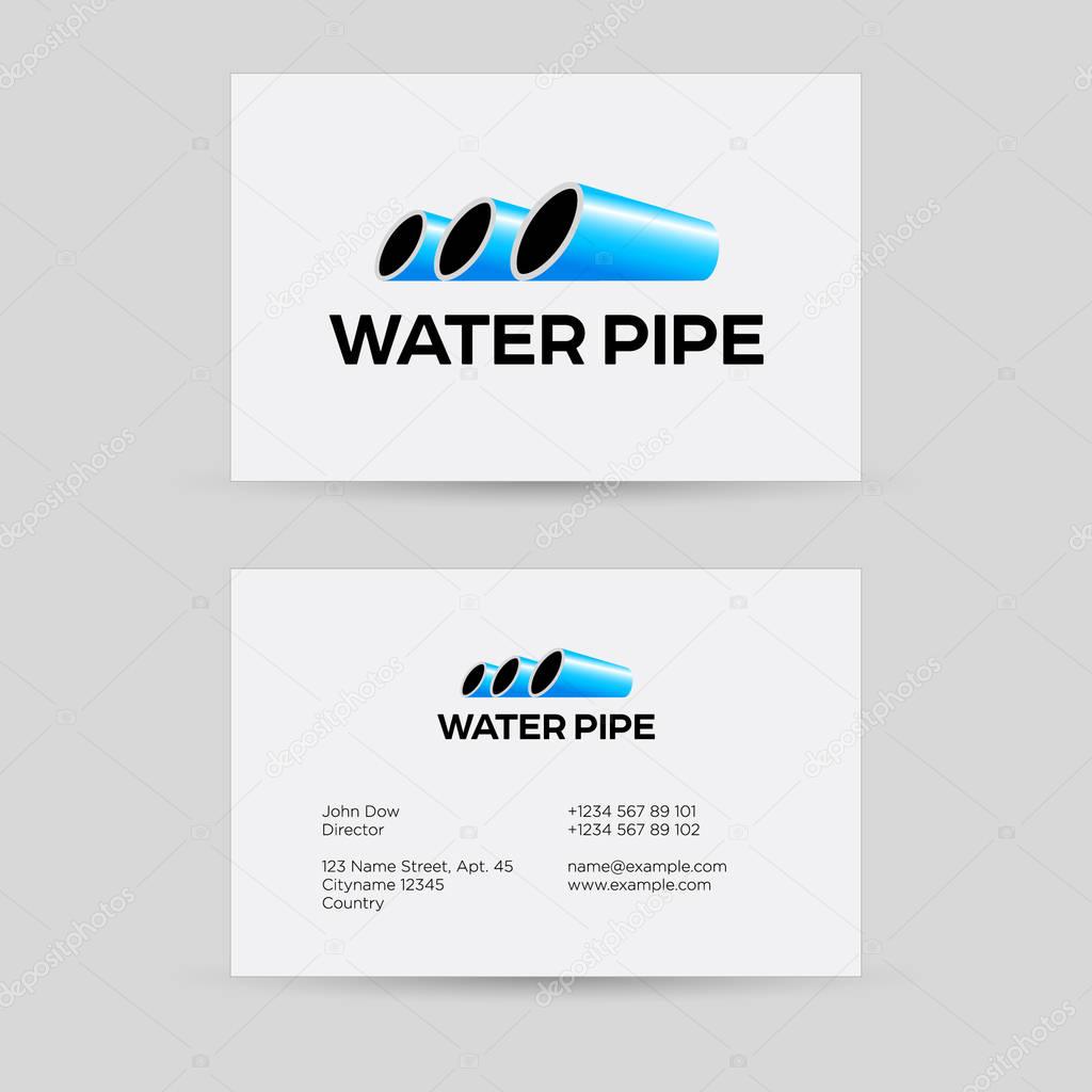 Corporate vector logo design template Isolated on a white background.