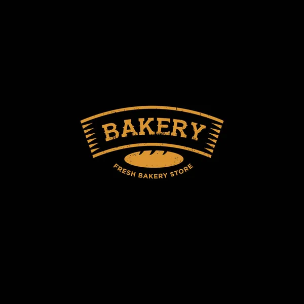 Λογότυπο κατάστημα αρτοποιίας ή ψωμί. — Διανυσματικό Αρχείο