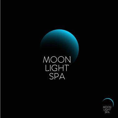 Ay ışığı Spa logosu.