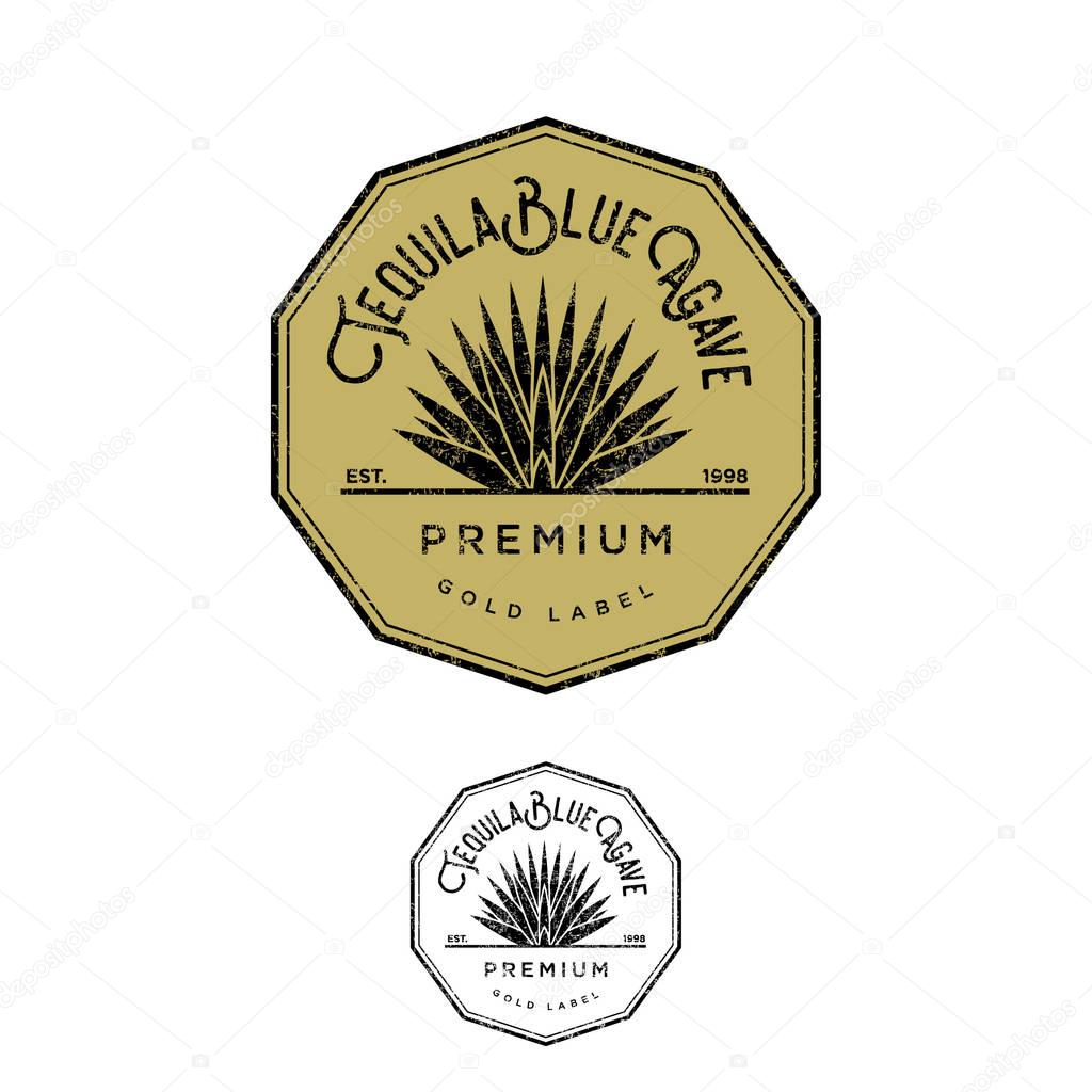 Blue agave premium tequila.