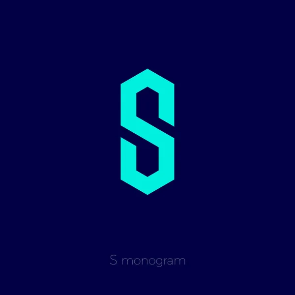 Litera Monogram Hak Projekt Logo Lub Ikonę Web Cyfrowe Sport — Wektor stockowy