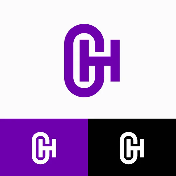 H标志 G和H字母表 不同背景的原始蓝色符号 Web Ui图标 — 图库矢量图片