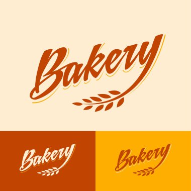 Fırın logosu. Letting ve Spikelet 'in farklı geçmişleri var. Pastane ve pasta tabelası. Ekmek dükkanı amblemi.