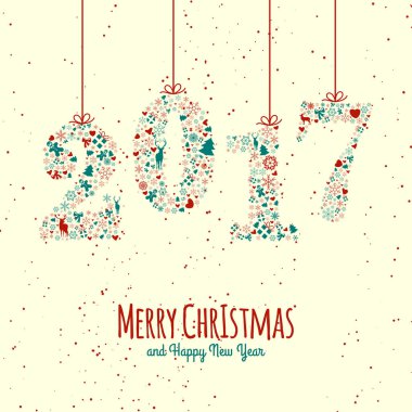 Vintage Noel öğeleri