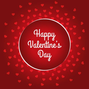 mutlu Sevgililer günü kartı tasarımı