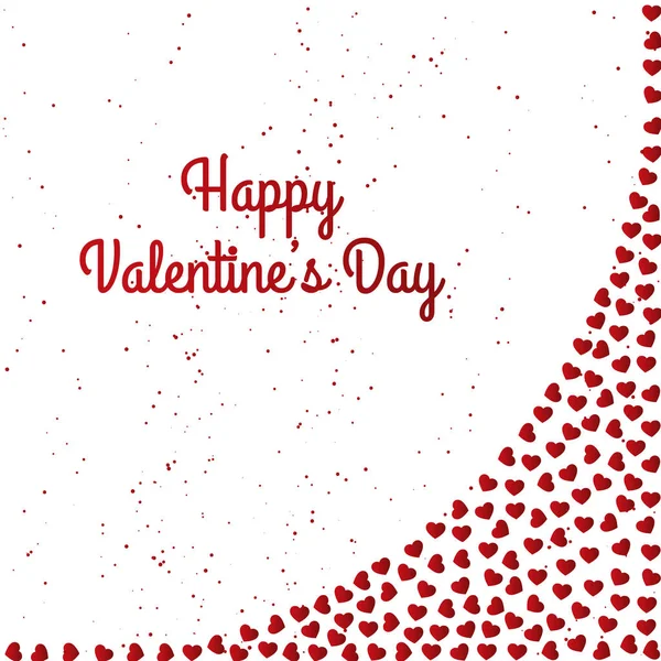 Happy Valentine 's day card design — стоковый вектор