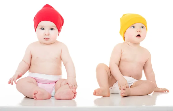 Dos niños encantadores — Foto de Stock