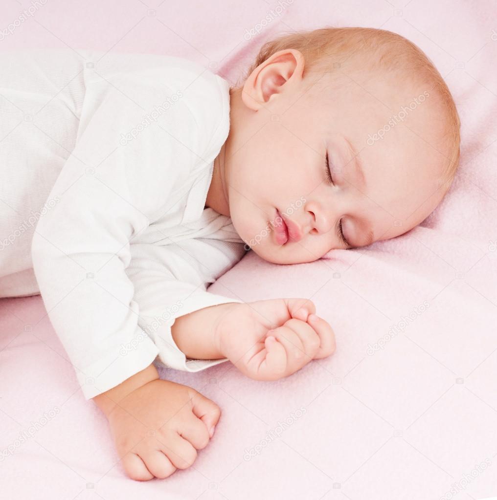 beautiful baby sleeping