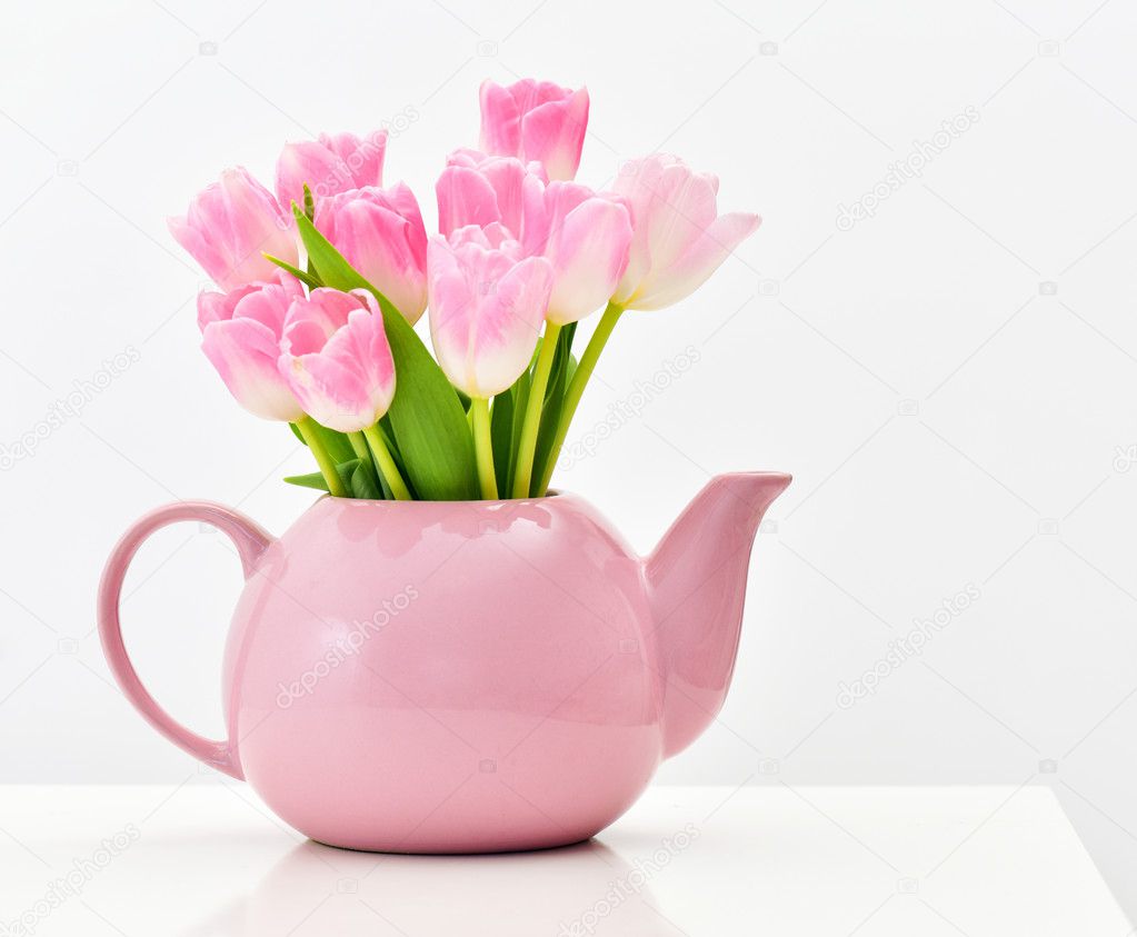 цветы ваза розовые без смс