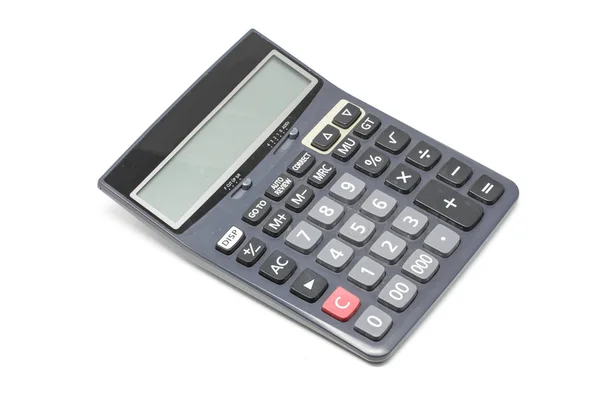 Fehér alapon izolált kalkulátor — Stock Fotó