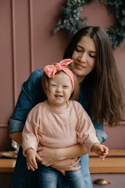 Mother Love Care Syndrome Daughter Concept Love Children — Stock Photo, Image