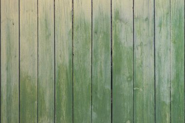 Eski dikey panoları sivilceli arka plan olarak yeşil boya boyalı