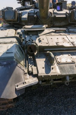 Kadamovskiy eğitim alanı, Rostov bölgesi, Rusya, 26 Ağustos 2017: Uluslararası askeri teknik forum 