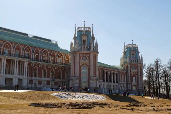 Росія Москва Музей Царицино Парк Квітня 2018 Перегляд Grand Palace — стокове фото