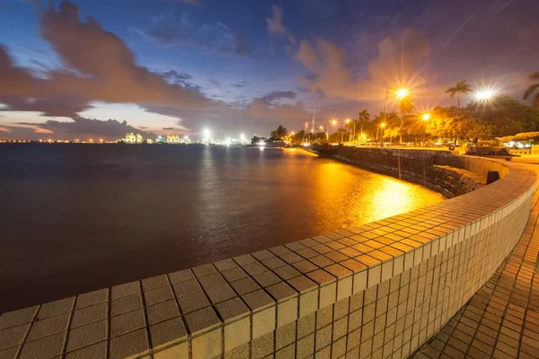 Frete Marítimo em Esplanade, George Town, Penang, Malásia — Fotografia de Stock