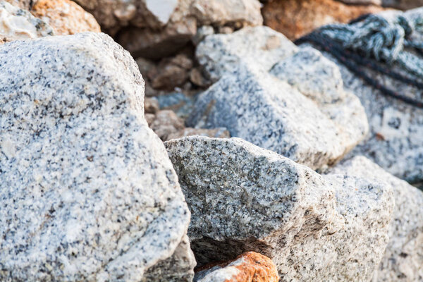 Rock texture in close up for background