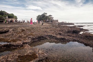 Bali, Endonezya - Tanah çok tapınak tatil