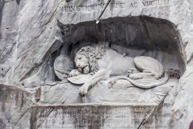 Tatil Avrupa - sisli görünümünü güzel kış manzara Lucerne, İsviçre