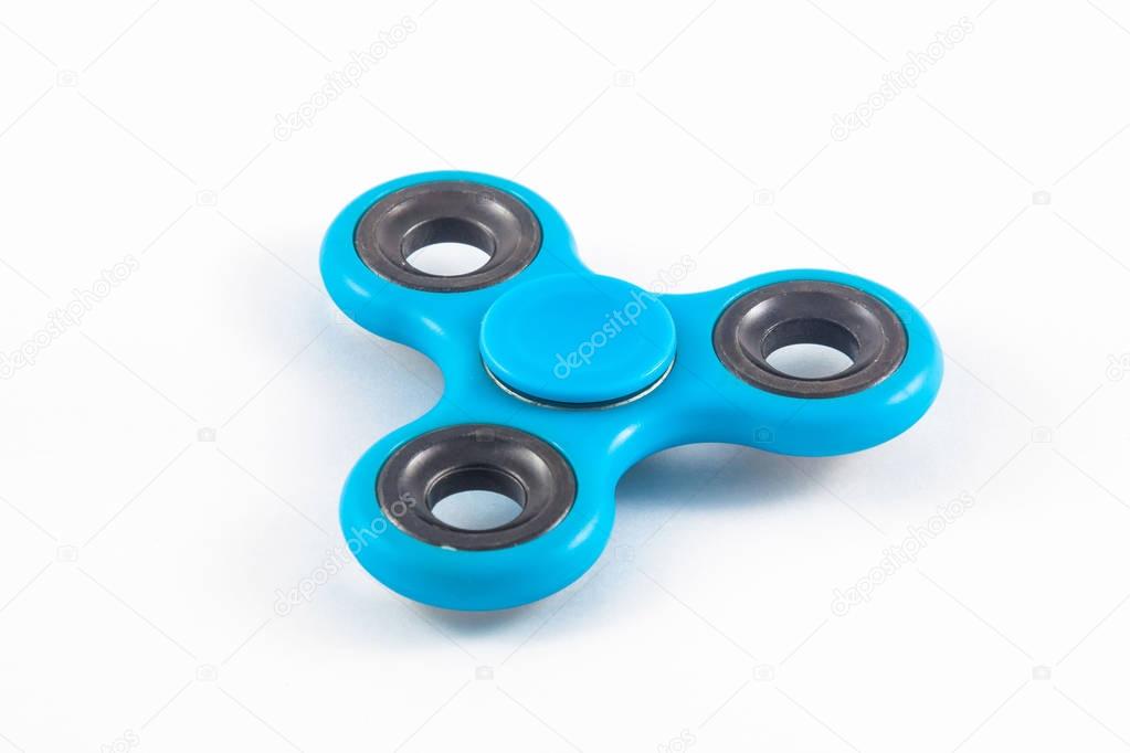 Fidget Spinner in white isolated background