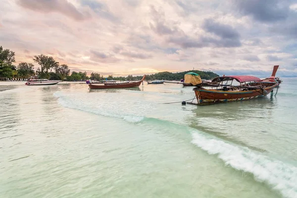 stock image Holiday in Thailand - Beautiful Island of Koh Lipe sunrise and sunset by the beach