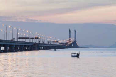 Çekiç Bay, George Town Penang, Malezya Penang köprü görünümü