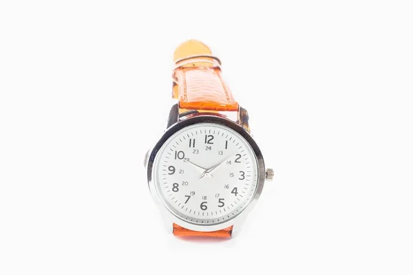 Reloj de lujo para hombre y mujeres en fondo blanco — Foto de Stock