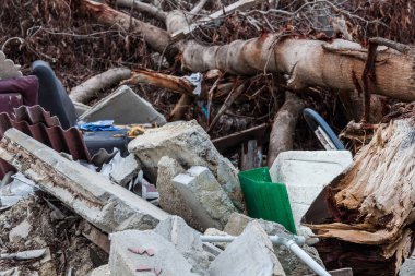 Önemsiz sitesi felaket tsunami, deprem, kasırga ya da tayfun gibi gösteren