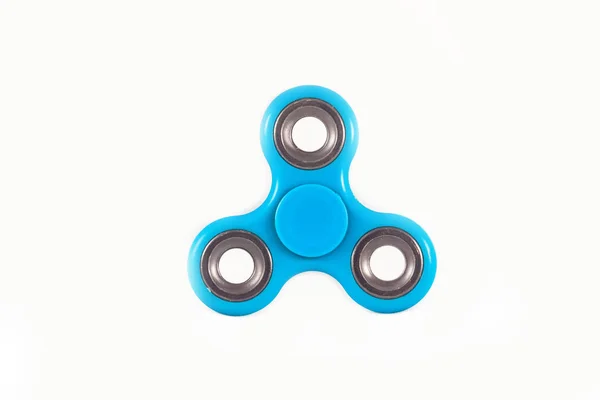 Fidget Spinner en fondo blanco aislado para liberar estrés — Foto de Stock