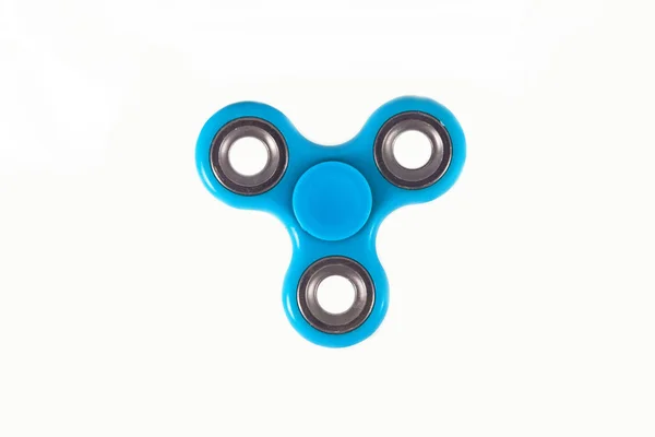 Fidget Spinner en fondo blanco aislado para liberar estrés — Foto de Stock