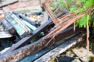 Dökümü sitesi fotoğraf geri dönüşüm projesinin tanıtımı için 