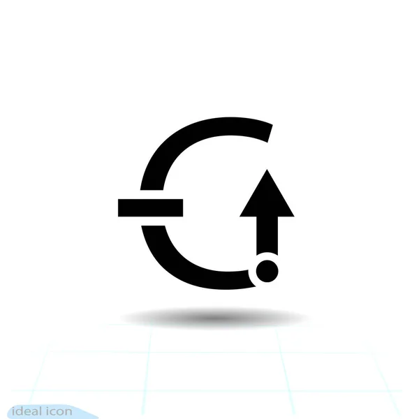 Logga antigravity utrymme, symbol antigravitation. Vektor — Stock vektor