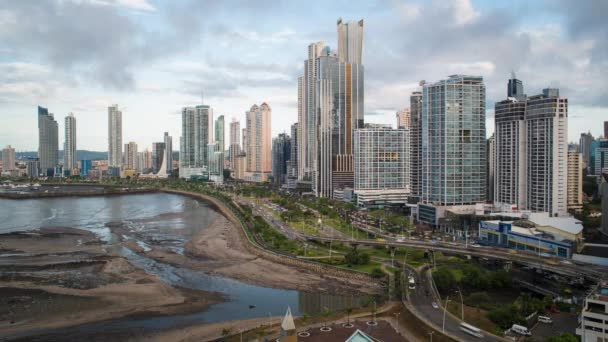 Ciudad skyline, Ciudad de Panamá — Vídeos de Stock