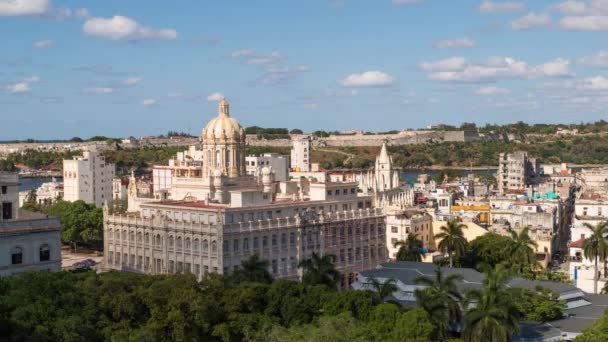 Cityscape Havana, Küba — Stok video