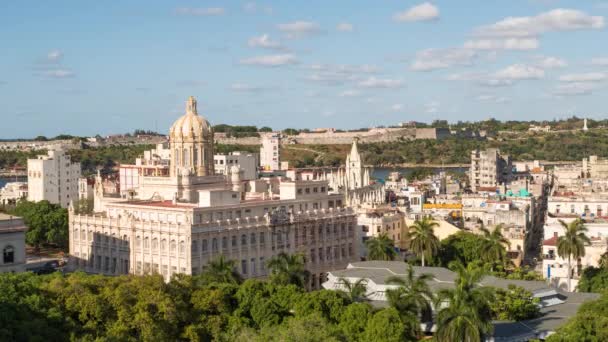 Paisaje urbano de La Habana, Cuba — Vídeo de stock