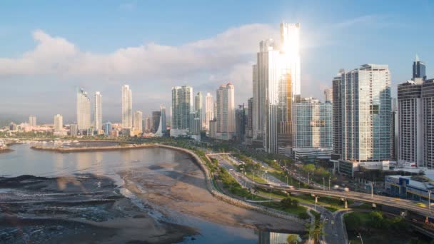 Panoramę miasta, Panama City — Wideo stockowe