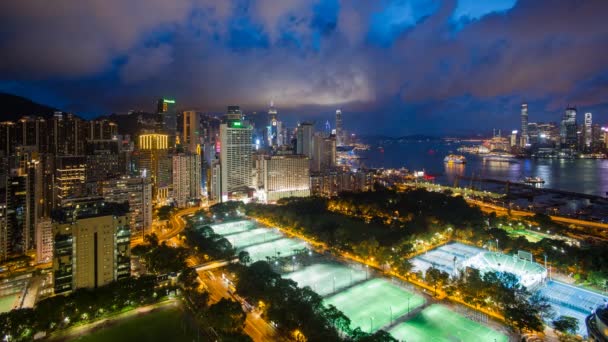 Paysage urbain de Hong Kong — Video