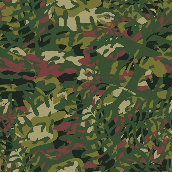 Kamuflaj renkleri ceketler, maskeleme, Dikişsiz desen üniforma. Vektör.