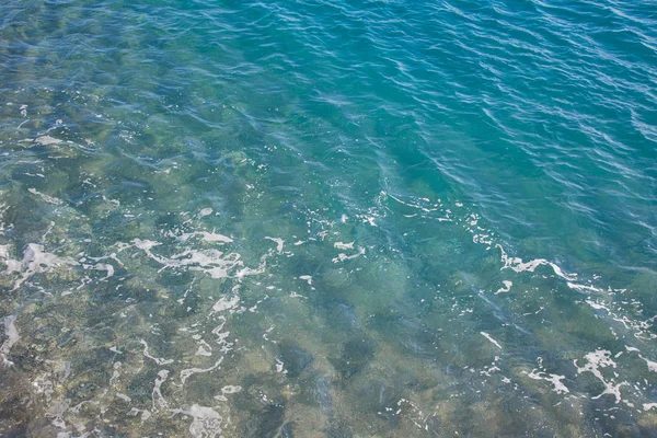 Positano Campania Italië Maart 2017 Zeebodem Van Positano Die Zichtbaar — Stockfoto