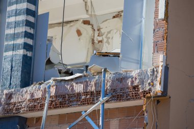 Amatör, Lazio, İtalya 24 Ağustos 2016. Deprem merkezi İtalya richter ölçeğine göre büyüklüğü 6,5 ölçekli. Yıkıcı gücünü.