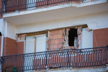 Amatör, Lazio, İtalya 24 Ağustos 2016. Deprem merkezi İtalya richter ölçeğine göre büyüklüğü 6,5 ölçekli. Yıkıcı gücünü.