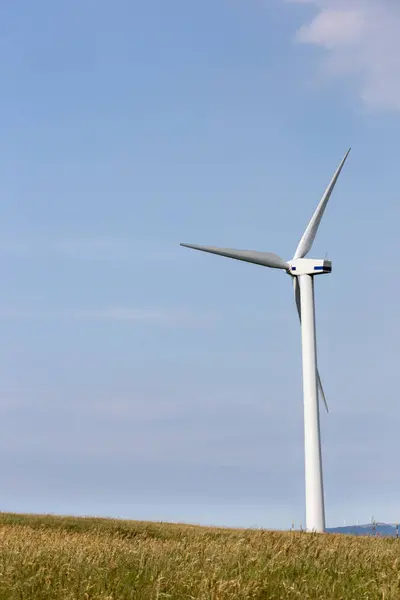 Capracotta Molise Italia Junio 2017 Turbinas Eólicas Para Fuentes Renovables — Foto de Stock