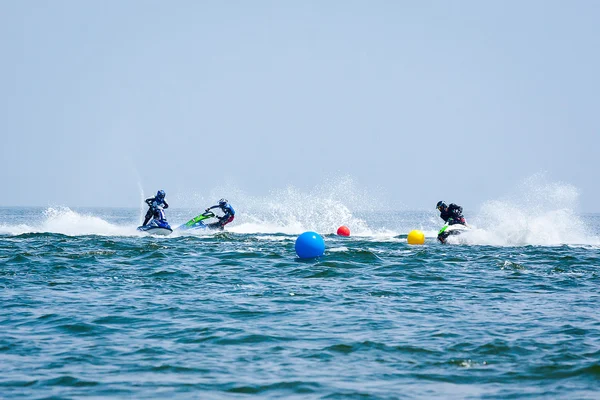 Odessa, Ucrania - Junio, 2012: Joven en Jet Ski. Profesional —  Fotos de Stock