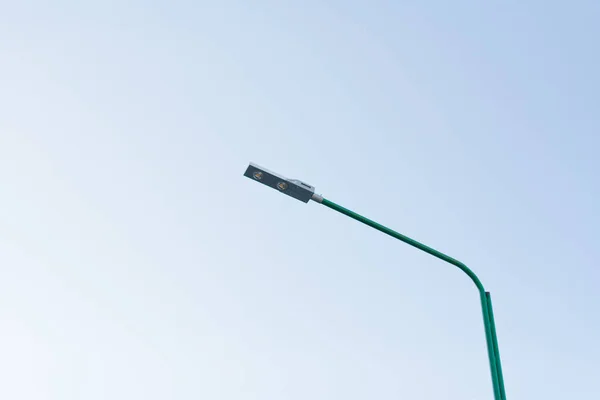 Energy-saving, street lights, LED lighting, lamps, light bulbs, street lights — Stock Photo, Image