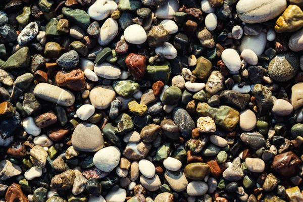 duvar taşları ve deniz, çakıl plaj doku, desen çakıl taş, çakıl plaj, arka plan, gri deniz çakıl kum üzerinde arka plan seyahat kavramı, Türkiye, Florida, Miami gibi