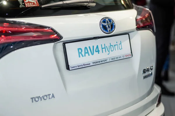 Vinnitsa, Ucraina - 10 ottobre 2017. Toyota RAV 4 Hybrid concep — Foto Stock