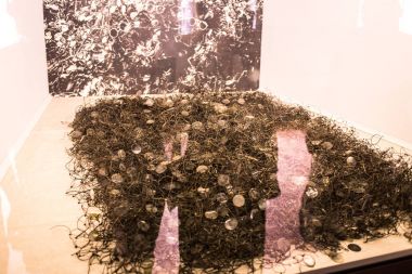 Auschwitz, Polonya - 11 Temmuz 2017. Auschwitz toplama kampı Müzesi Birkenau parçası.